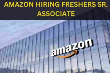 AMAZON IS HIRING FRESHERS FOR SR. ASSOCIATE, COMPLIANCE