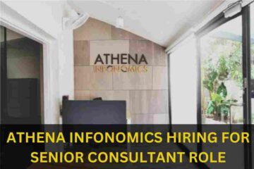 ATHENA INFONOMICS IS HIRING FOR SENIOR CONSULTANT ROLE