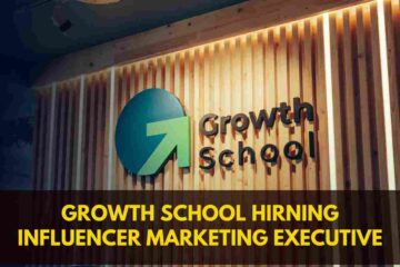 Growth School Hirning Influencer Marketing Executive