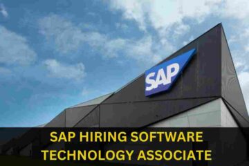 Job Opportunity Software Technology Associate at SAP