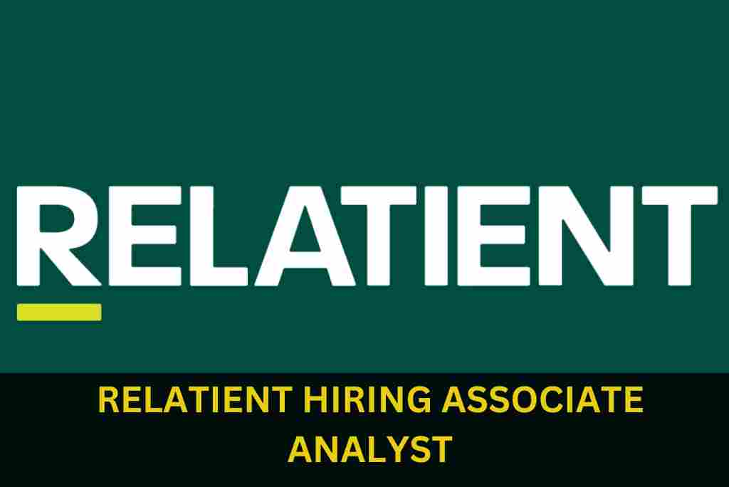 RELATIENT IS HIRING FOR ASSOCIATE ANALYST