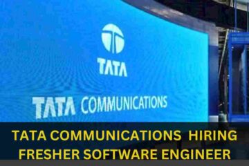 Tata Communications Hiring Freshers for Software Development Engineer Roles