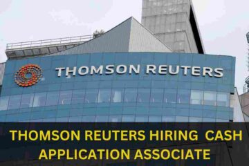 Thomson Reuters is hiring for Cash Applications Associate