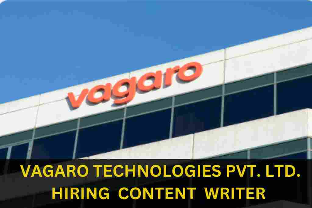 Vagaro Technologies Pvt Ltd is hiring for Document Writer