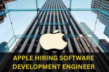 APPLE IS HIRING FOR SOFTWARE DEVELOPMENT ENGINEER