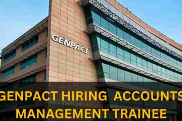 GENPACT IS HIRING MANAGEMENT TRAINEE FOR ACCOUNTS