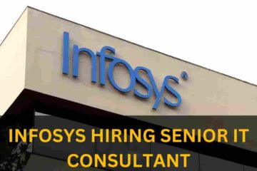 INFOSYS IS HIRING FOR SENIOR IT CONSULTANT