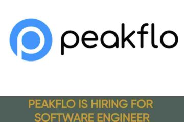 PEAKFLO IS HIRING FOR SOFTWARE ENGINEER