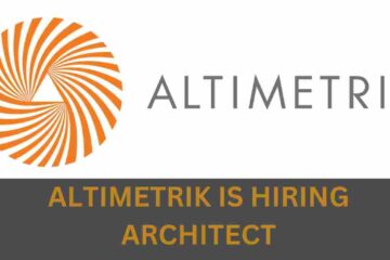 ALTIMETRIK IS HIRING ARCHITECT