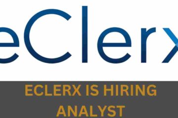 ECLERX IS HIRING ANALYST