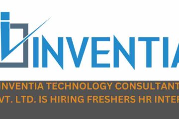 Inventia Technology Hiring Freshers HR Intern